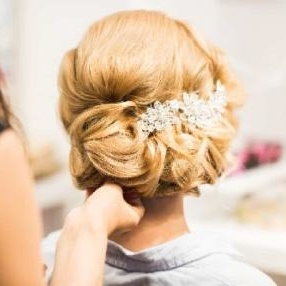 Brautstyling Hochzeit